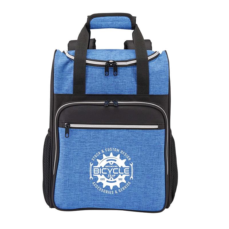 24-Can Heather Backpack Cooler